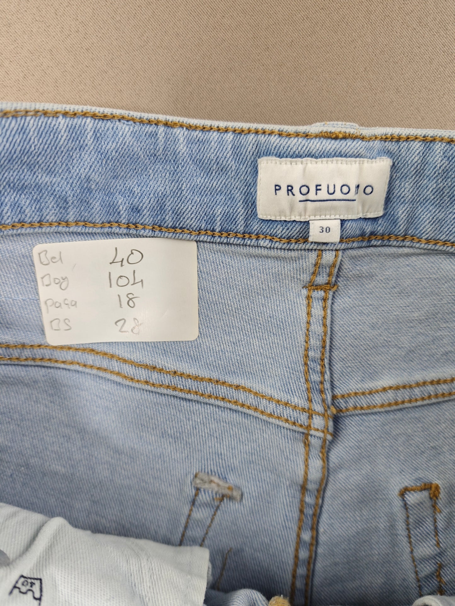Profuomo jeans 31 BEDEN