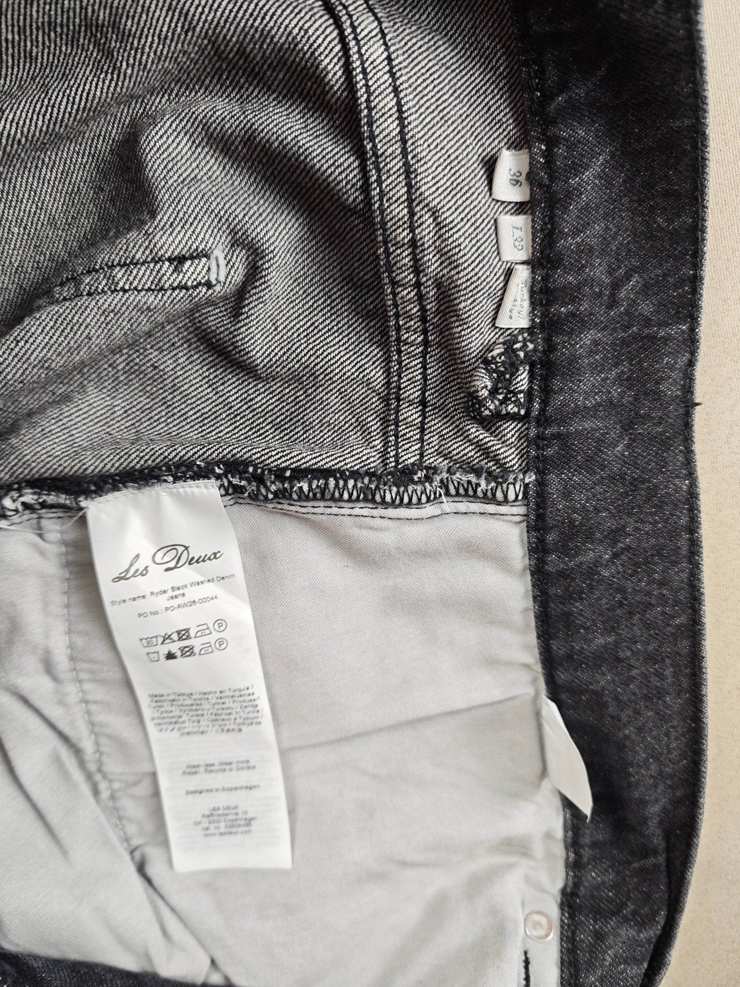 Les deuac Jeans 38 BEDEN