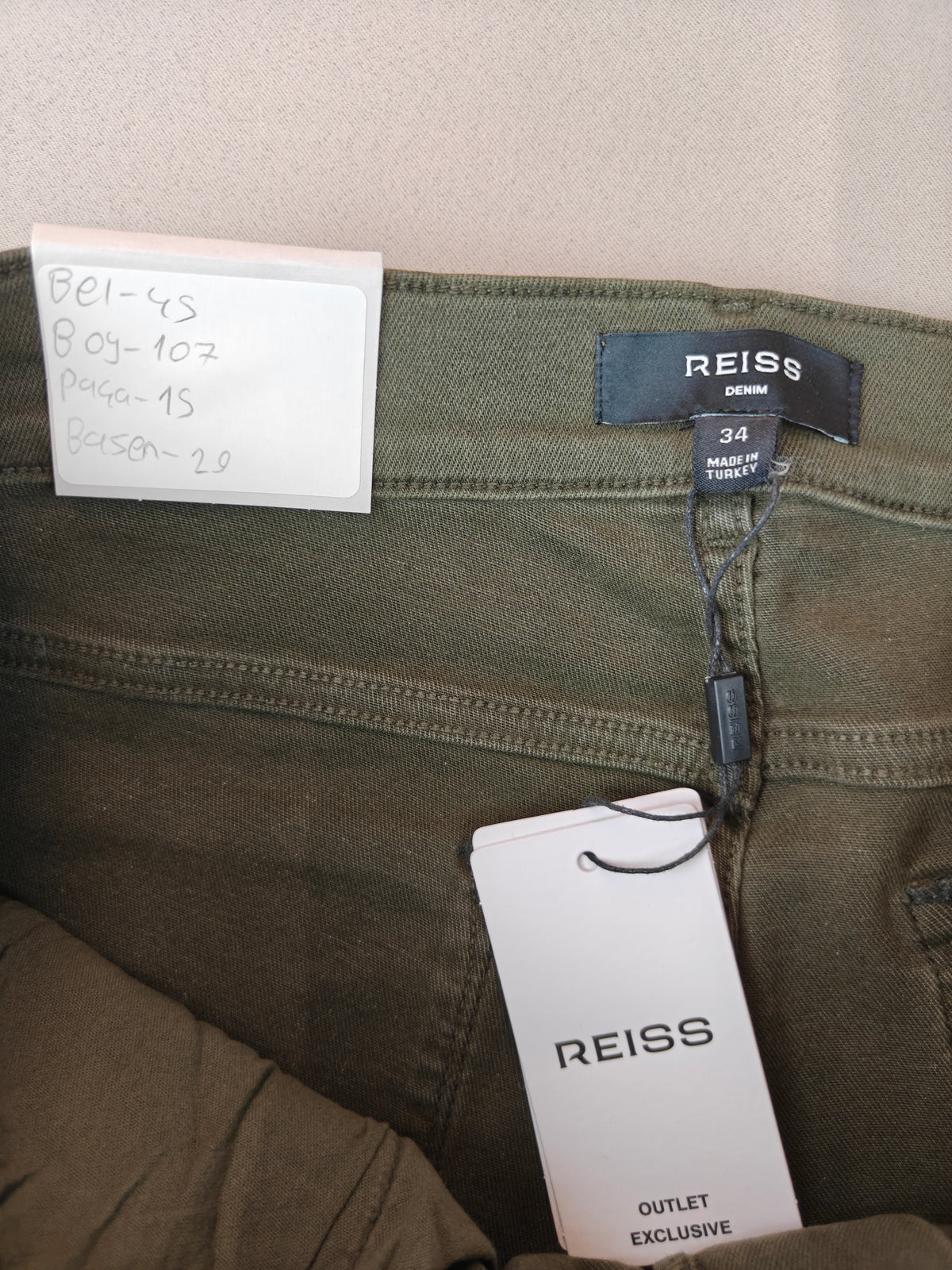Reiss jeans 34 BEDEN