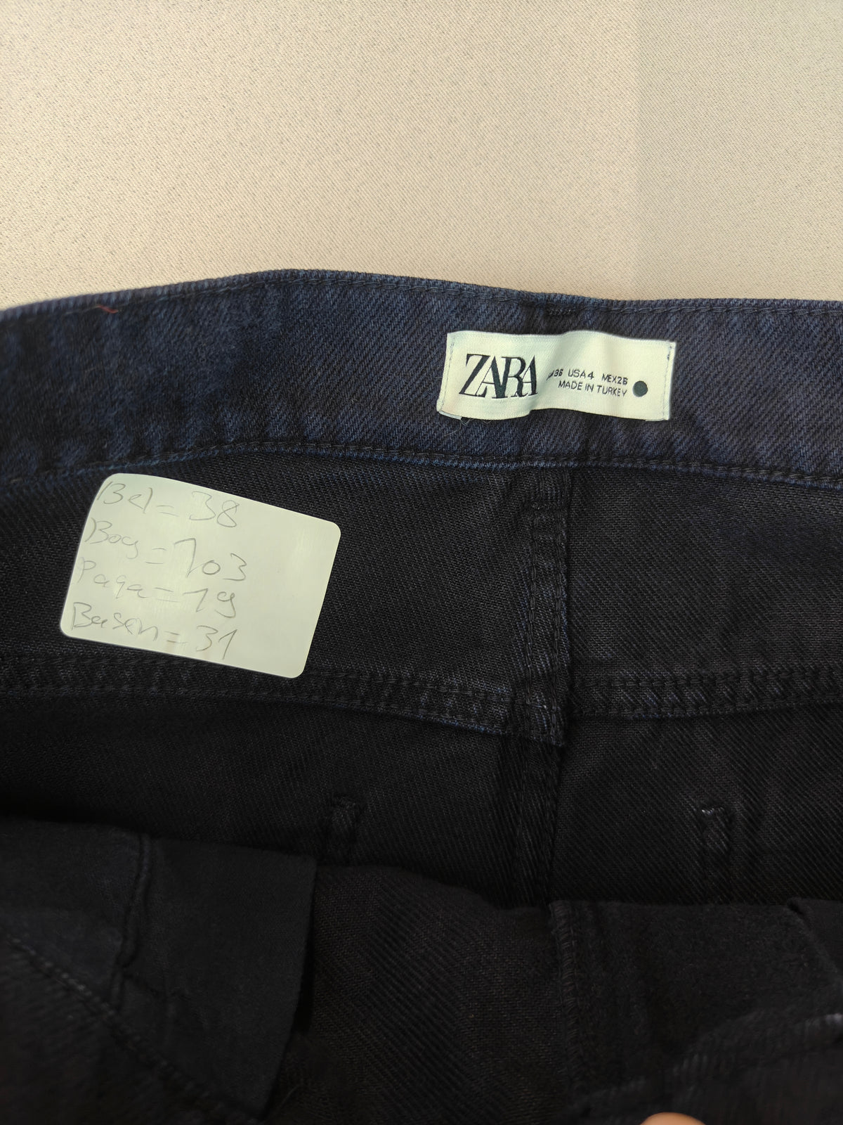 Zara jeans 29 beden