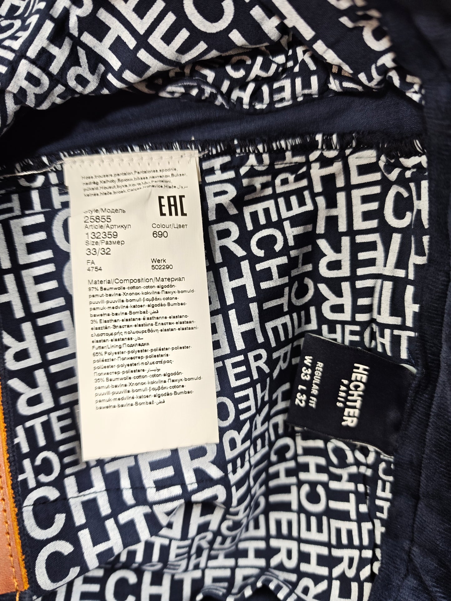 Daniel hechter jeans kadife 34 BEDEN