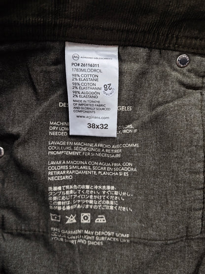 Andriano Goldschmıed jeans kadife 38 BEDEN