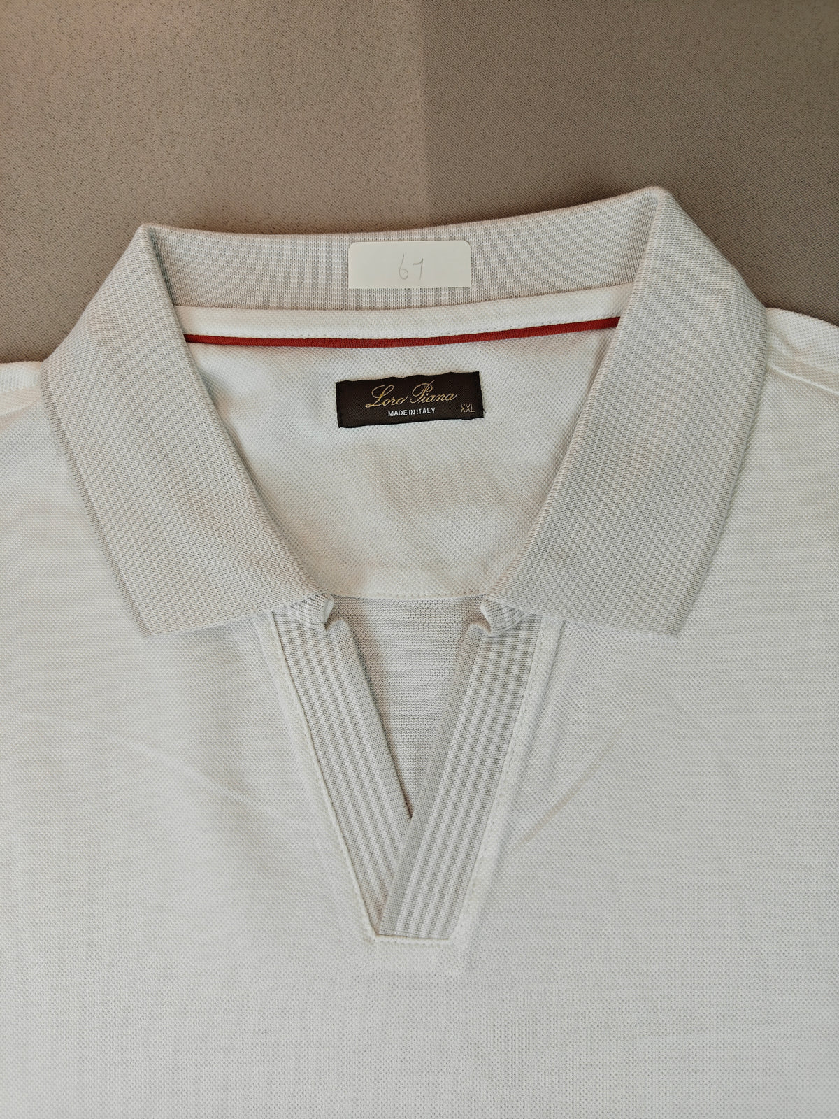 Lora piana polo yaka tişört XXL beden