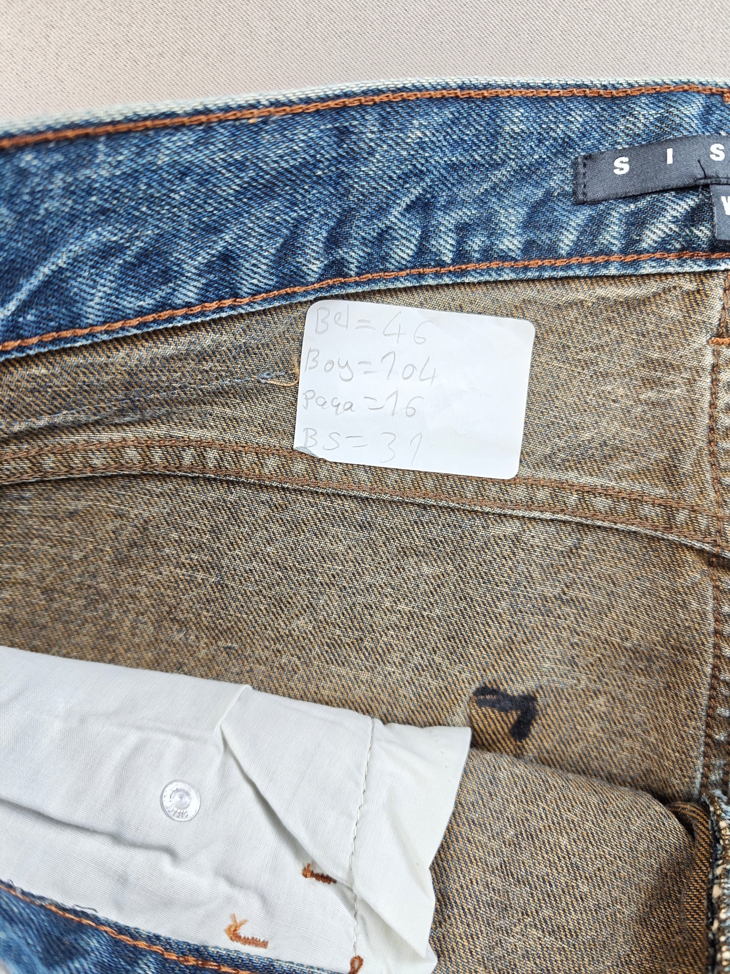 Sisley jeans 34 BEDEN