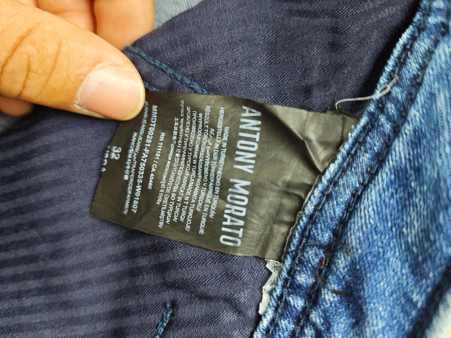 Antoniy morato jeans 32 beden