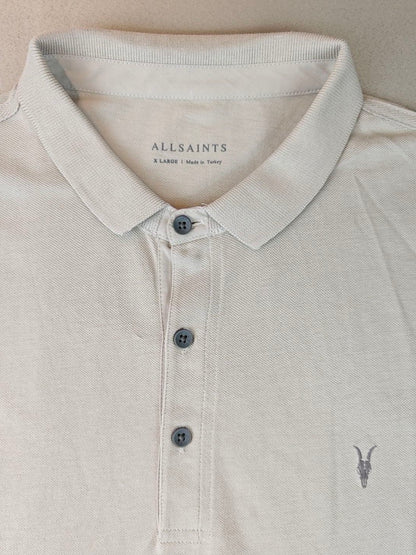 Allsaints polo yaka tişört L beden