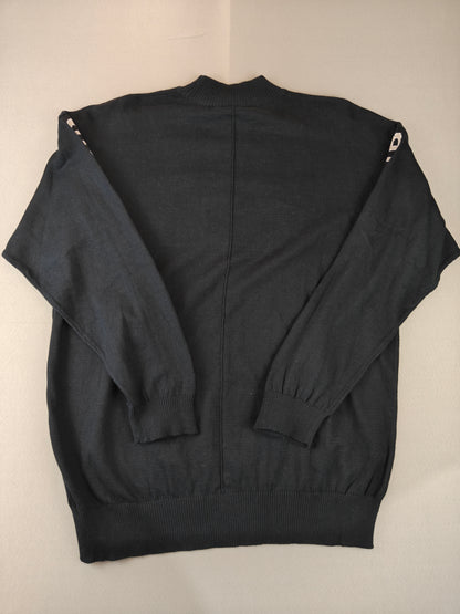 Ctre boğazlı sweatshirt triko L beden