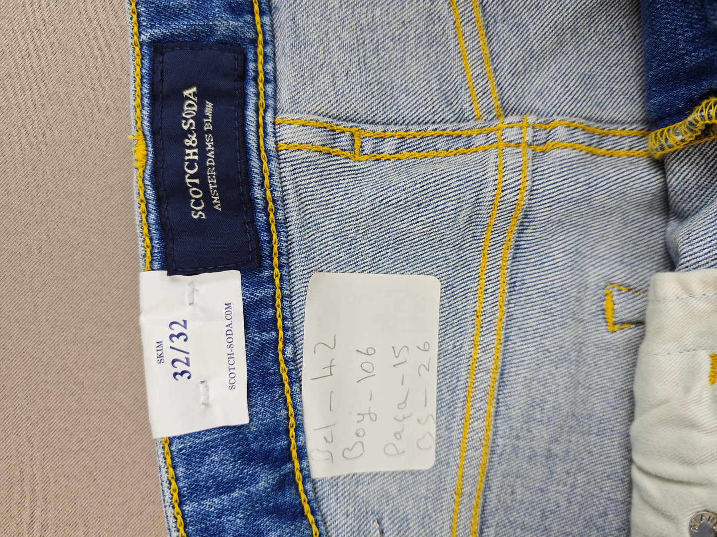 Scotch soda jeans 32 beden