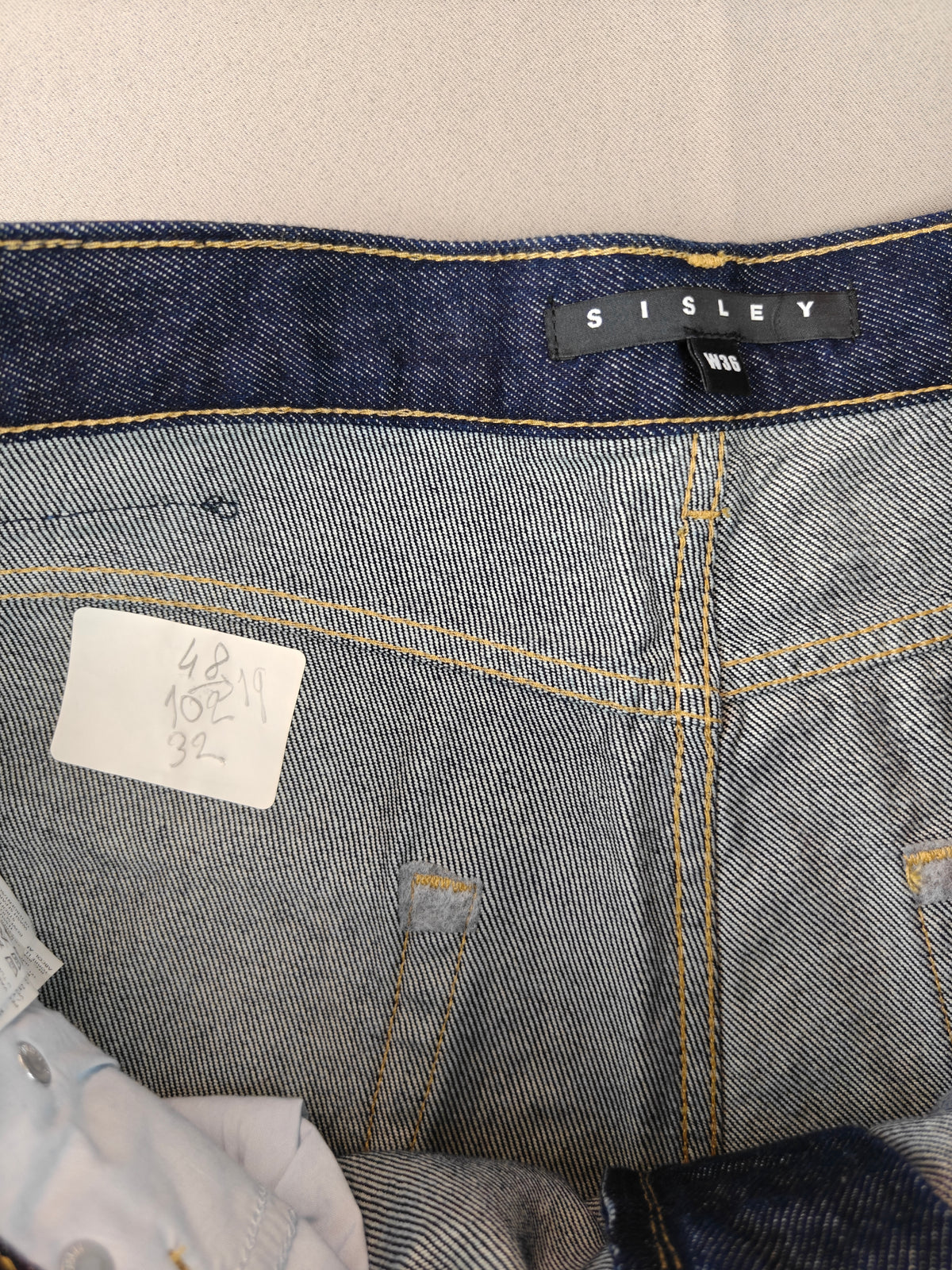 Sisley jeans 36 BEDEN