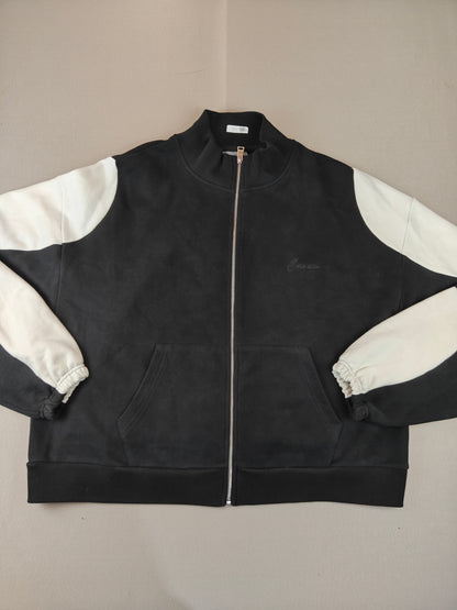 Cernucci fermuarlı sweatshirt oversize beden 4xl