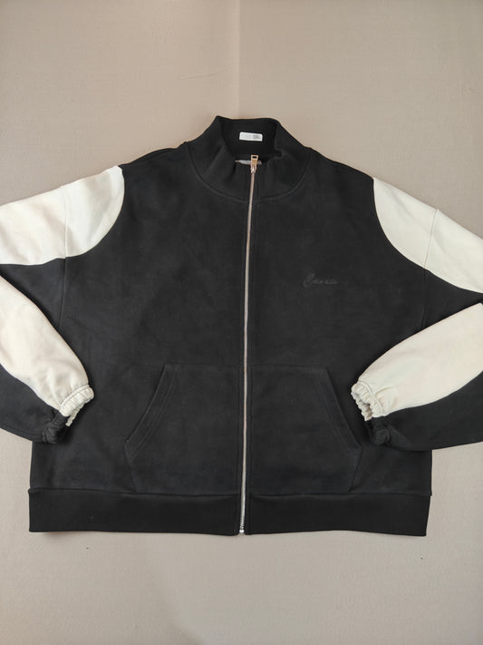 Cernucci fermuarlı sweatshirt oversize beden 4xl
