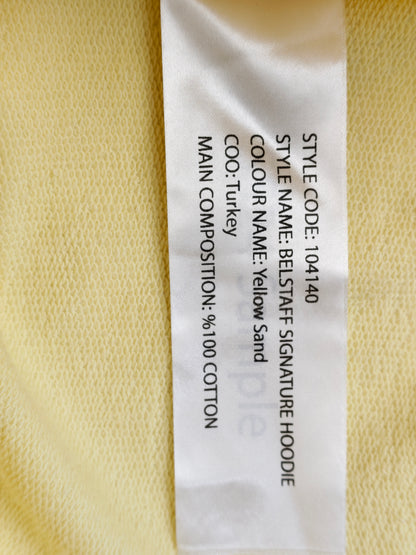 Belsttaf kapşonlu sweatshirt m beden