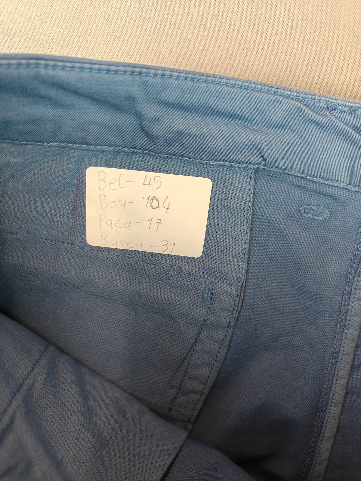 Numune jeans 34 BEDEN