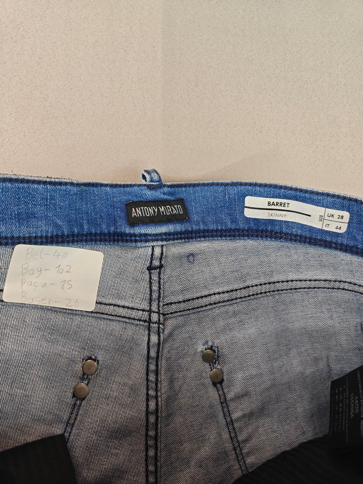 Antony morato jeans 31 beden