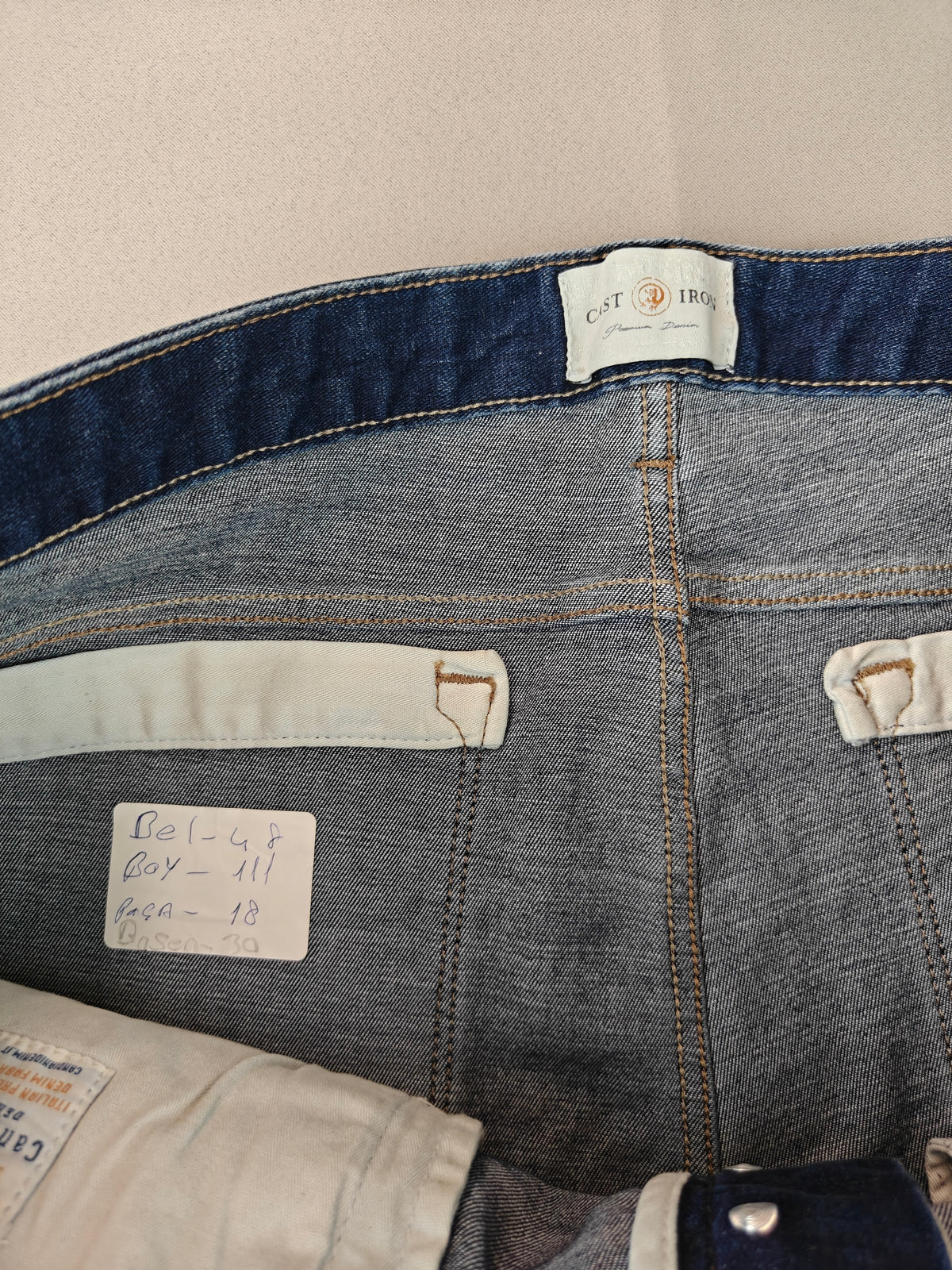 Cast iron jeans 36
