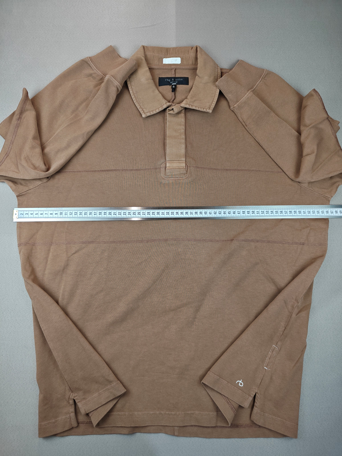 Rag bone polo yaka sweatshirt XXL