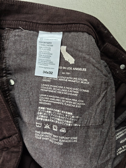 Andriano Goldschmıed jeans kadife 34 BEDEN