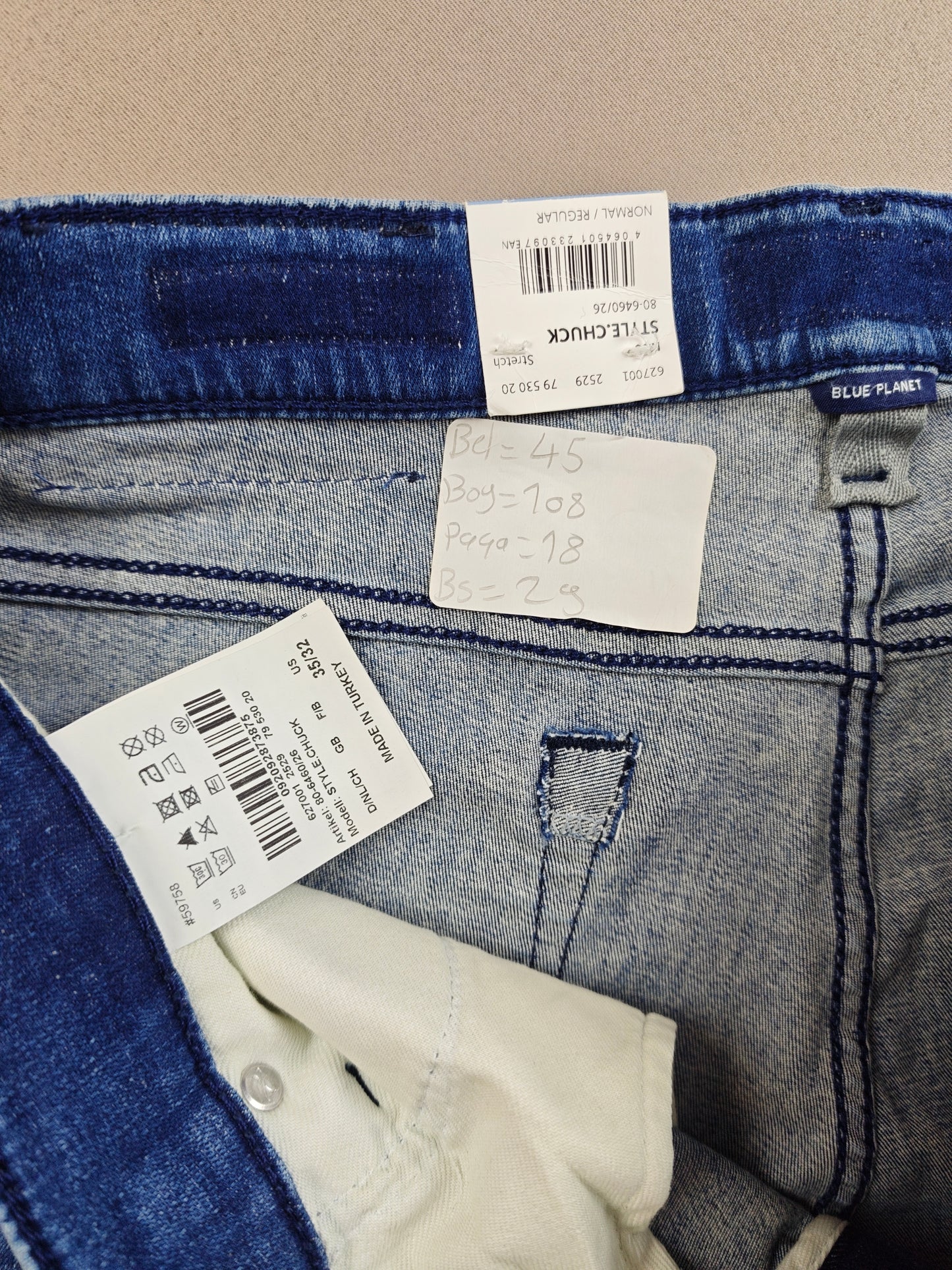 Hi-flex jeans 34 BEDEN