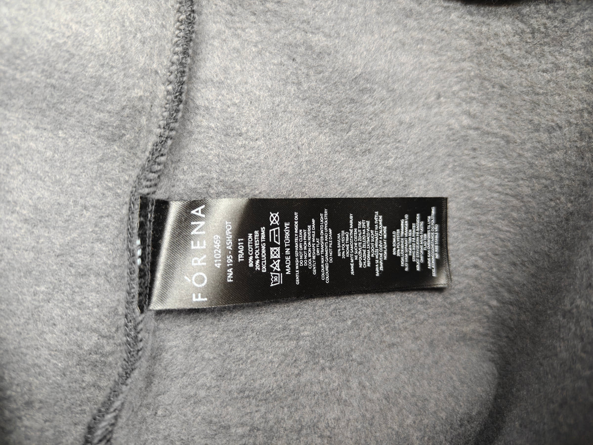Forena kapşonlu sweatshirt oversize beden 4xl