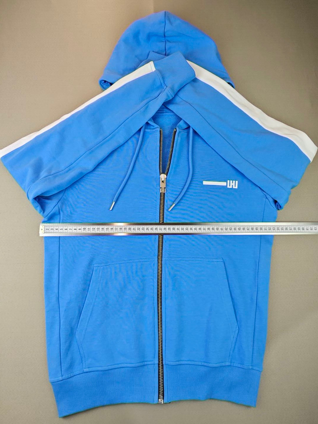 Les hommes fermuarlı sweatshirt m beden